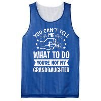 You Cant Tell Me What To Do Youre Not My Granddaughter Mesh Reversible Basketball Jersey Tank