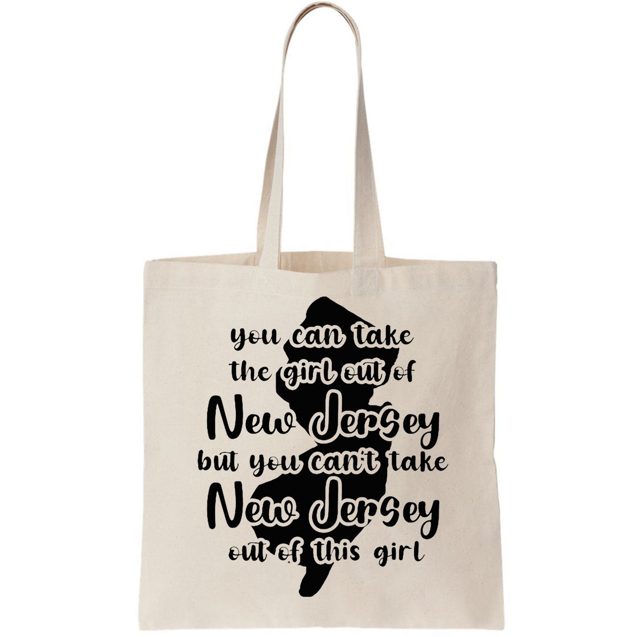 You Can Take The Girl Out Of Nj For Jersey Girl W Nj Family Bag