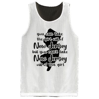 You Can Take The Girl Out Of Nj For Jersey Girl W Nj Family Mesh Reversible Basketball Jersey Tank