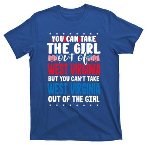 You Can Take The Out Of West Virginia American Flag Gift T-Shirt