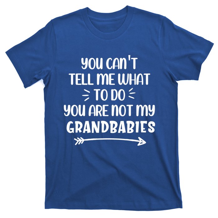 You Can't Tell Me What To Do You Are Not My Grand Gift T-Shirt