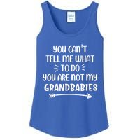 You Can't Tell Me What To Do You Are Not My Grand Gift Ladies Essential Tank