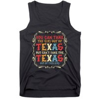 You Can Take The Girl Out Of Texas But CanT Take The Texas Tank Top