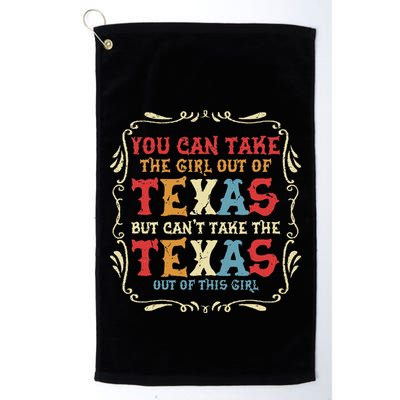 You Can Take The Girl Out Of Texas But CanT Take The Texas Golf Towel