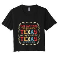 You Can Take The Girl Out Of Texas But CanT Take The Texas Crop Top
