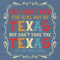You Can Take The Girl Out Of Texas But CanT Take The Texas Garment-Dyed Sweatshirt
