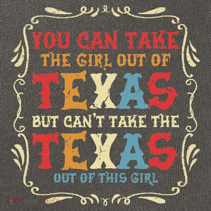 You Can Take The Girl Out Of Texas But CanT Take The Texas Cotton Canvas Backpack