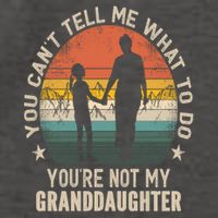 You Cant Tell Me What To Do Youre Not My Granddaughter Vector Backpack