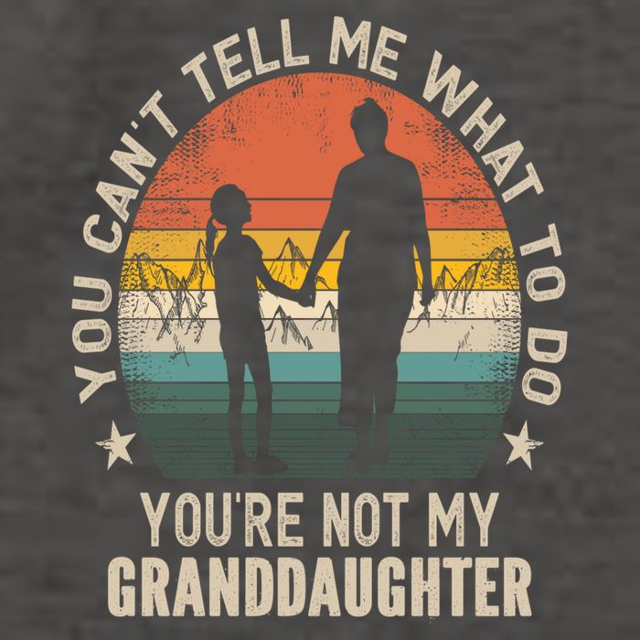 You Cant Tell Me What To Do Youre Not My Granddaughter Vector Backpack
