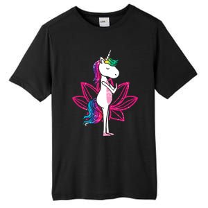 Yoga Cute Unicorn Magical Horse Retro Fitness Unicorns Gift Tall Fusion ChromaSoft Performance T-Shirt