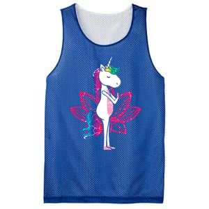 Yoga Cute Unicorn Magical Horse Retro Fitness Unicorns Gift Mesh Reversible Basketball Jersey Tank