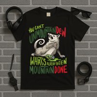 You Can’T Unmountain Dew What’S Already Been Mountain Done T-Shirt