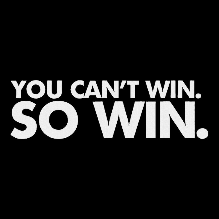 You CanT Win So Win Cooling Performance Crew T-Shirt