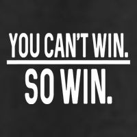 You CanT Win So Win 7 Panel Mesh Trucker Snapback Hat