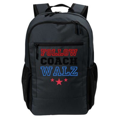 Yes Coach Walz Kamala Harris Tim Walz 2024 Daily Commute Backpack