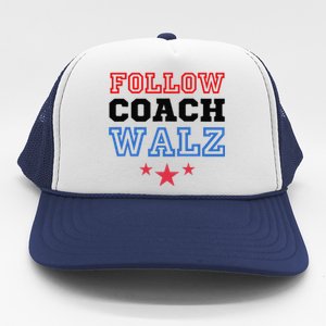 Yes Coach Walz Kamala Harris Tim Walz 2024 Trucker Hat