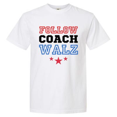 Yes Coach Walz Kamala Harris Tim Walz 2024 Garment-Dyed Heavyweight T-Shirt