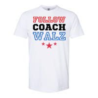 Yes Coach Walz Kamala Harris Tim Walz 2024 Softstyle CVC T-Shirt