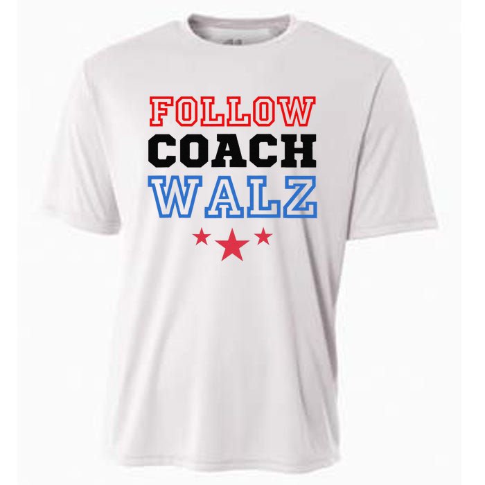 Yes Coach Walz Kamala Harris Tim Walz 2024 Cooling Performance Crew T-Shirt