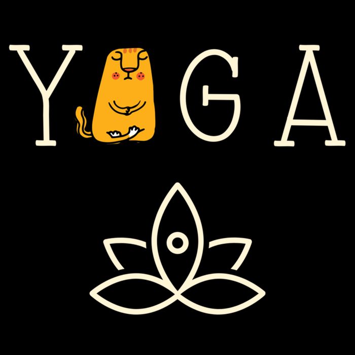 Yoga Cat With Lotus Pose Gift Cooling Performance Crew T-Shirt