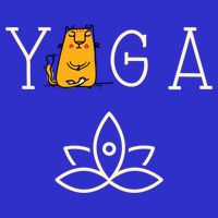 Yoga Cat With Lotus Pose Gift Zip Tote Bag