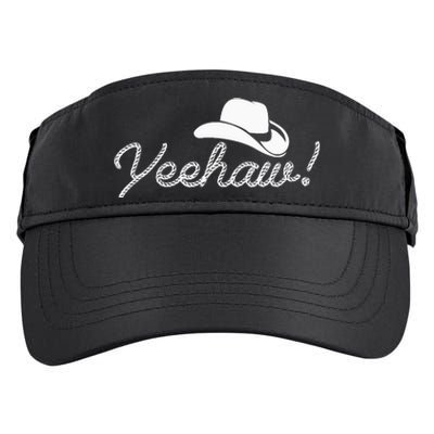 Yeehaw Cowboy Adult Drive Performance Visor