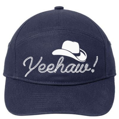 Yeehaw Cowboy 7-Panel Snapback Hat