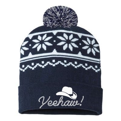 Yeehaw Cowboy USA-Made Snowflake Beanie