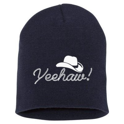 Yeehaw Cowboy Short Acrylic Beanie