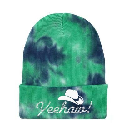 Yeehaw Cowboy Tie Dye 12in Knit Beanie