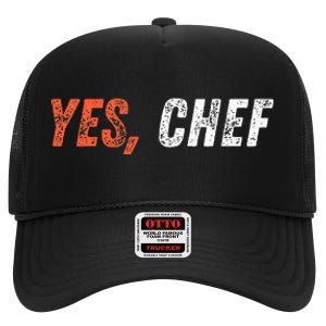 Yes Chef High Crown Mesh Back Trucker Hat