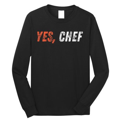 Yes Chef Long Sleeve Shirt