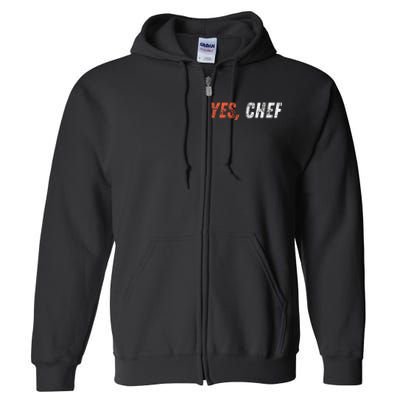 Yes Chef Full Zip Hoodie