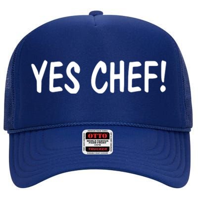 Yes Chef High Crown Mesh Back Trucker Hat