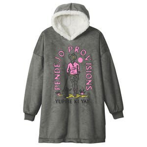 Yuppie Cowboy Hooded Wearable Blanket