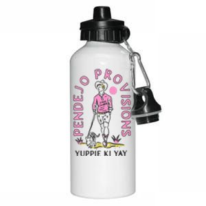 Yuppie Cowboy Aluminum Water Bottle