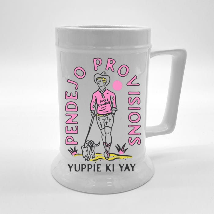 Yuppie Cowboy Beer Stein