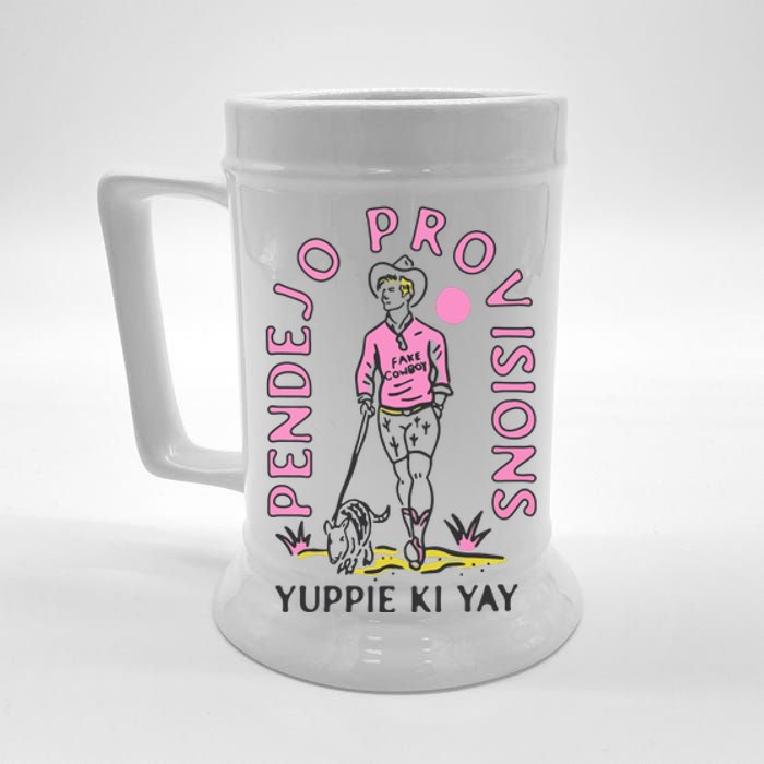 Yuppie Cowboy Beer Stein