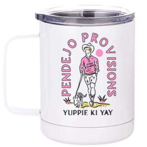 Yuppie Cowboy 12 oz Stainless Steel Tumbler Cup