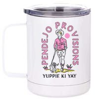 Yuppie Cowboy 12 oz Stainless Steel Tumbler Cup