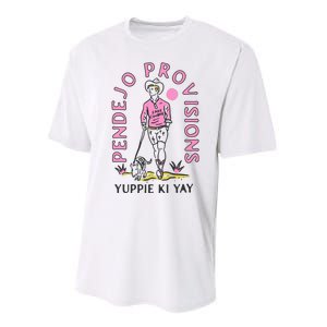 Yuppie Cowboy Performance Sprint T-Shirt