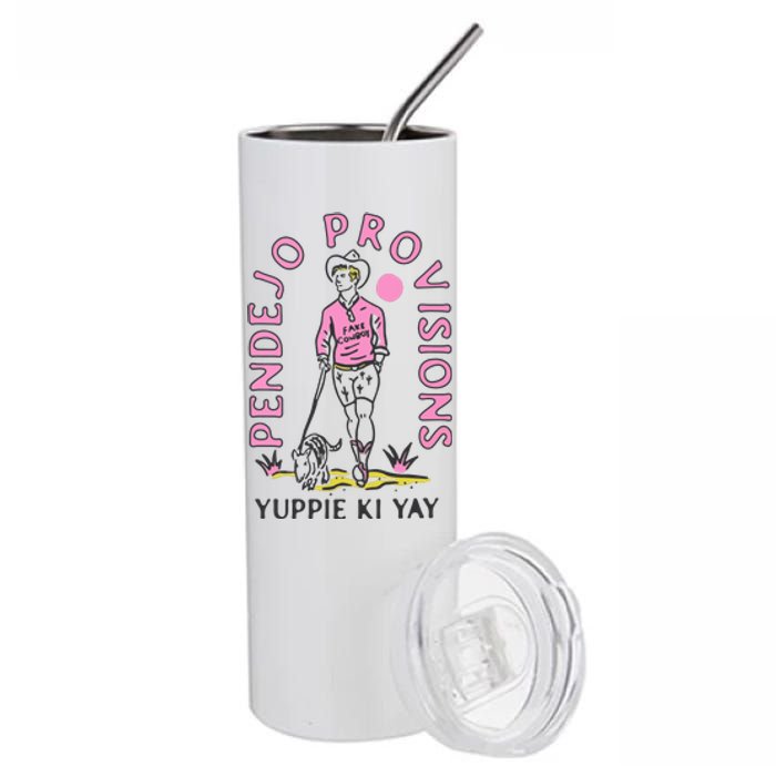 Yuppie Cowboy Stainless Steel Tumbler