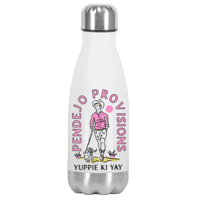 Yuppie Cowboy Stainless Steel Insulated Water Bottle