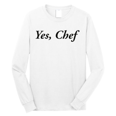 Yes Chef Long Sleeve Shirt