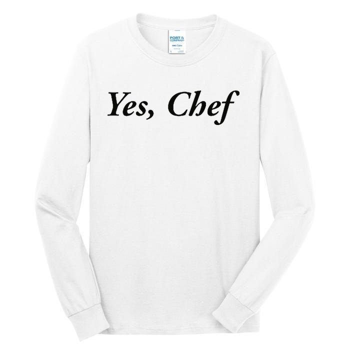 Yes Chef Tall Long Sleeve T-Shirt