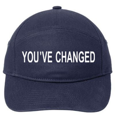 You've Changed 7-Panel Snapback Hat