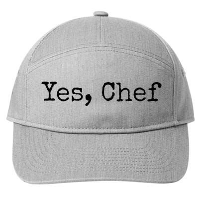 Yes Chef 7-Panel Snapback Hat