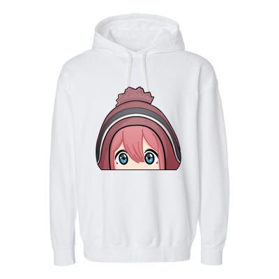 Yuru Camp Garment-Dyed Fleece Hoodie