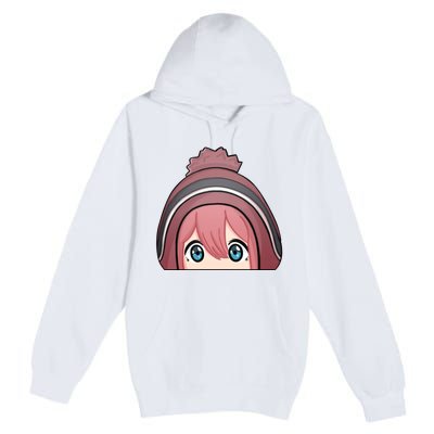 Yuru Camp Premium Pullover Hoodie