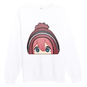 Yuru Camp Premium Crewneck Sweatshirt